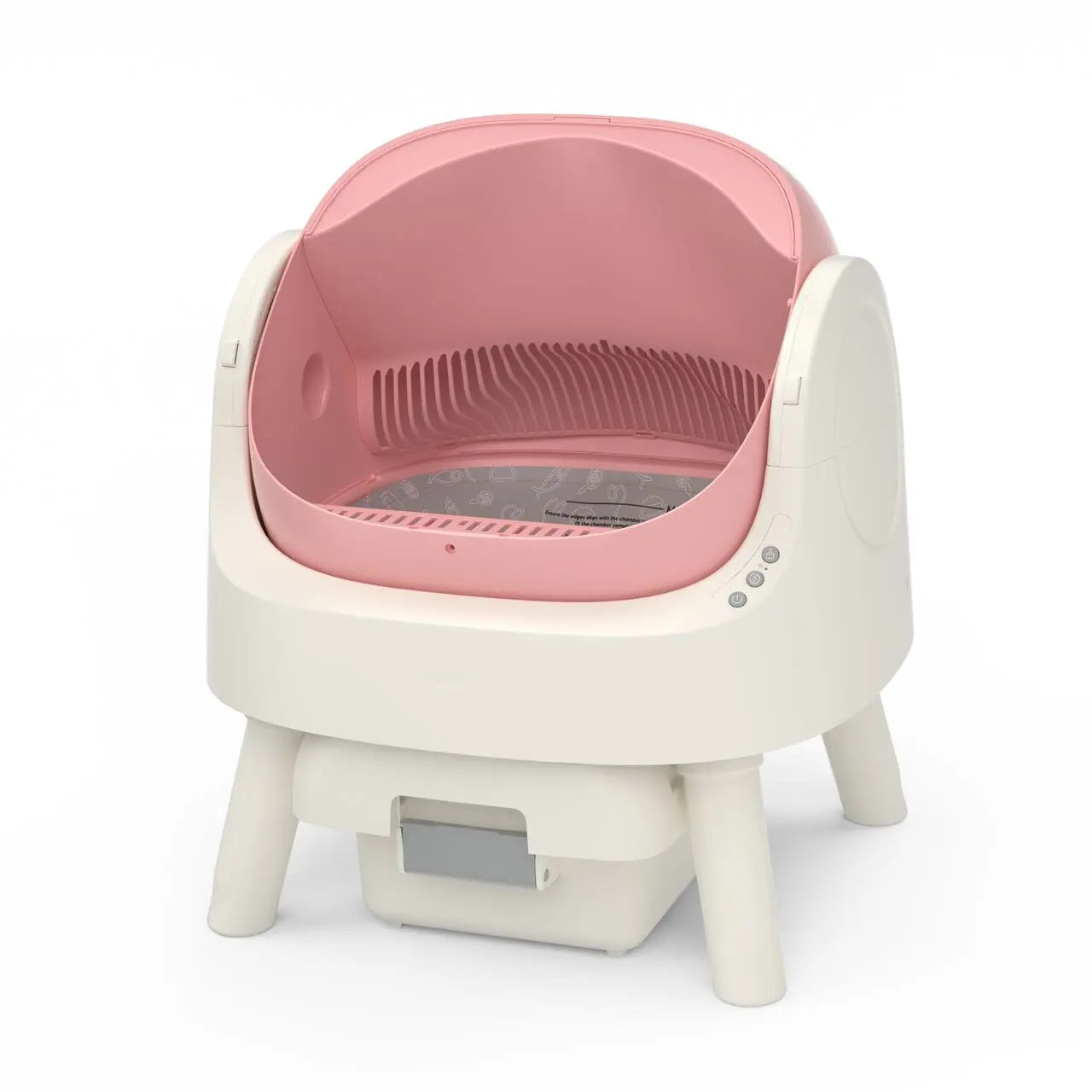 Open Top Automatic Self Cleaning Litter Box for Multiple Cats