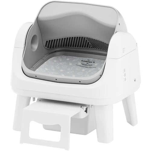 Auto Scooper Open-Top Self-Cleaning Cat Litter Box